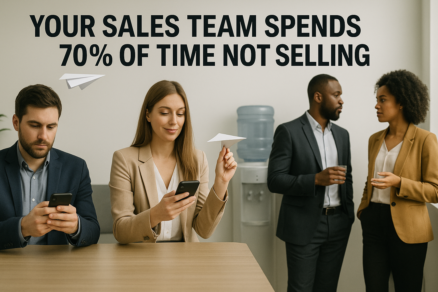 Your Sales Team Spends 70% of Time Not Selling