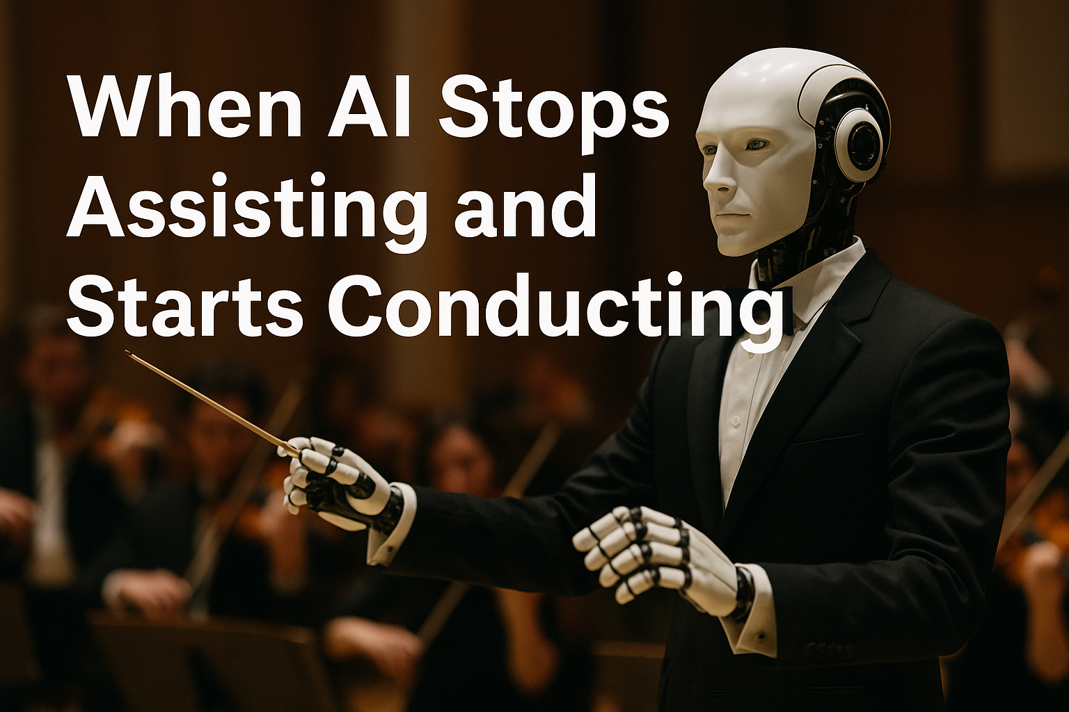 When AI Stops Assisting and Starts Conducting