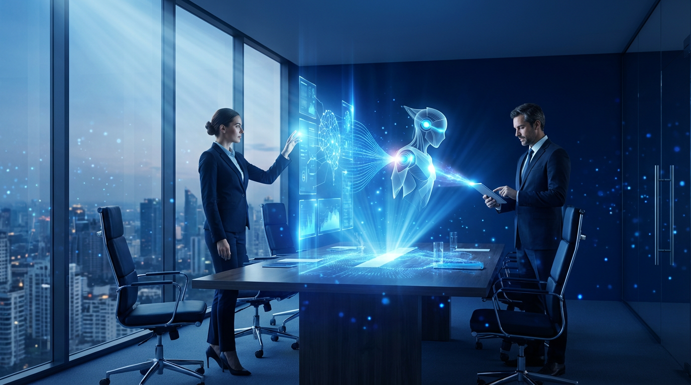 When the System Thinks Before You Do: The Evolution of the AI Business Management Operating System