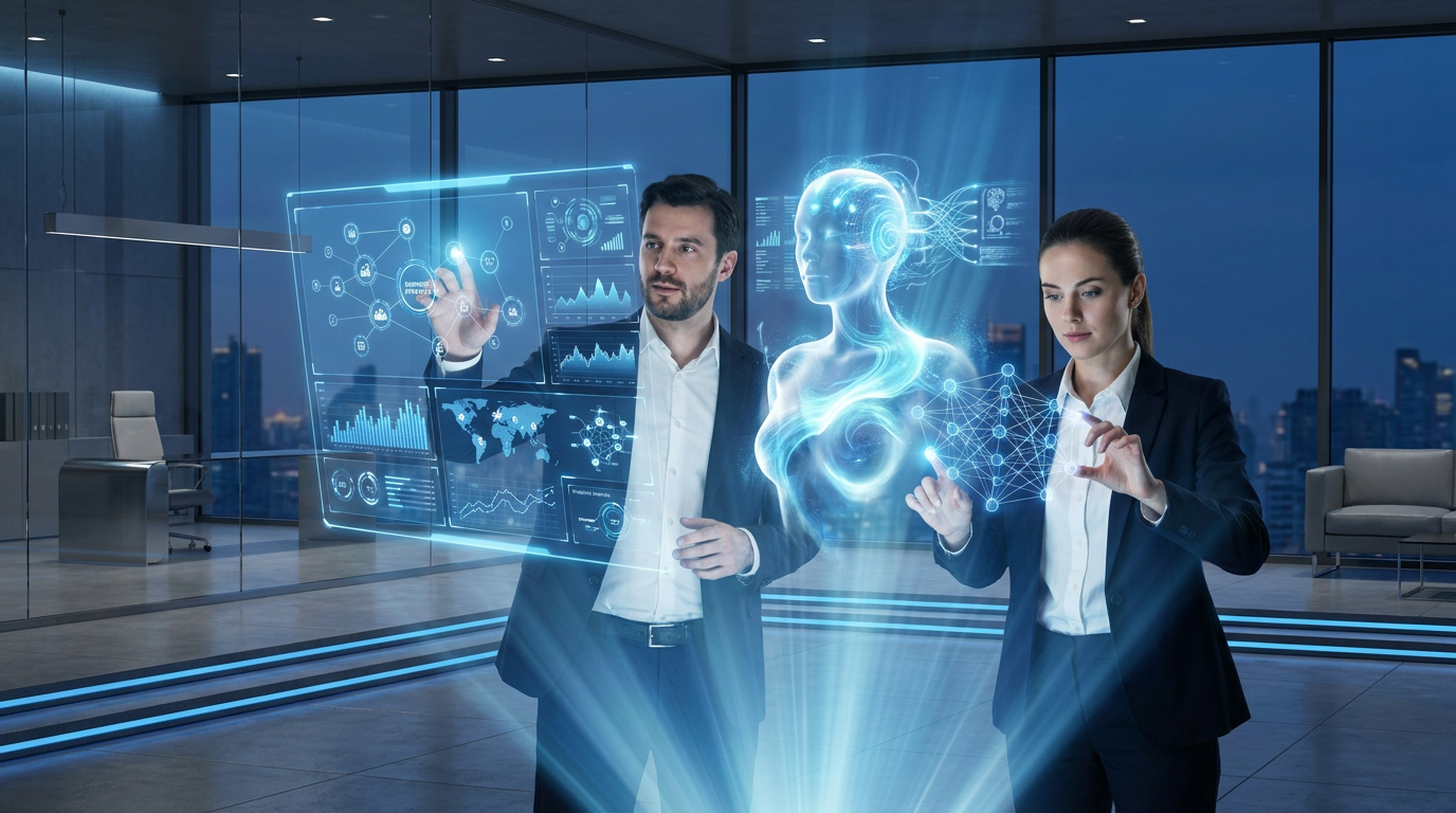 When the Operating System Starts Thinking: Why 2026 is the Year of the AI Business Management Revolution